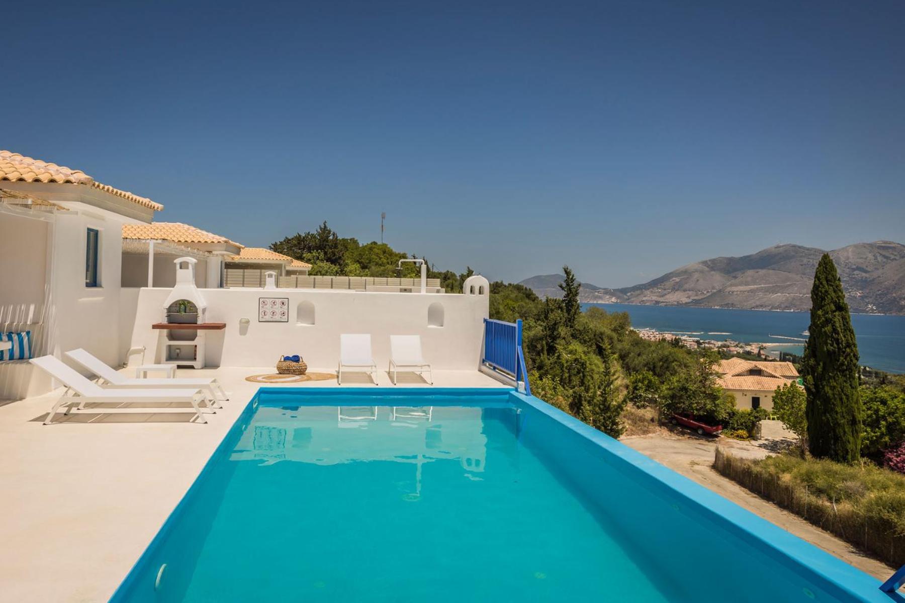Villa Giasemi-Iris Sunset Villas Lépedha Exteriér fotografie